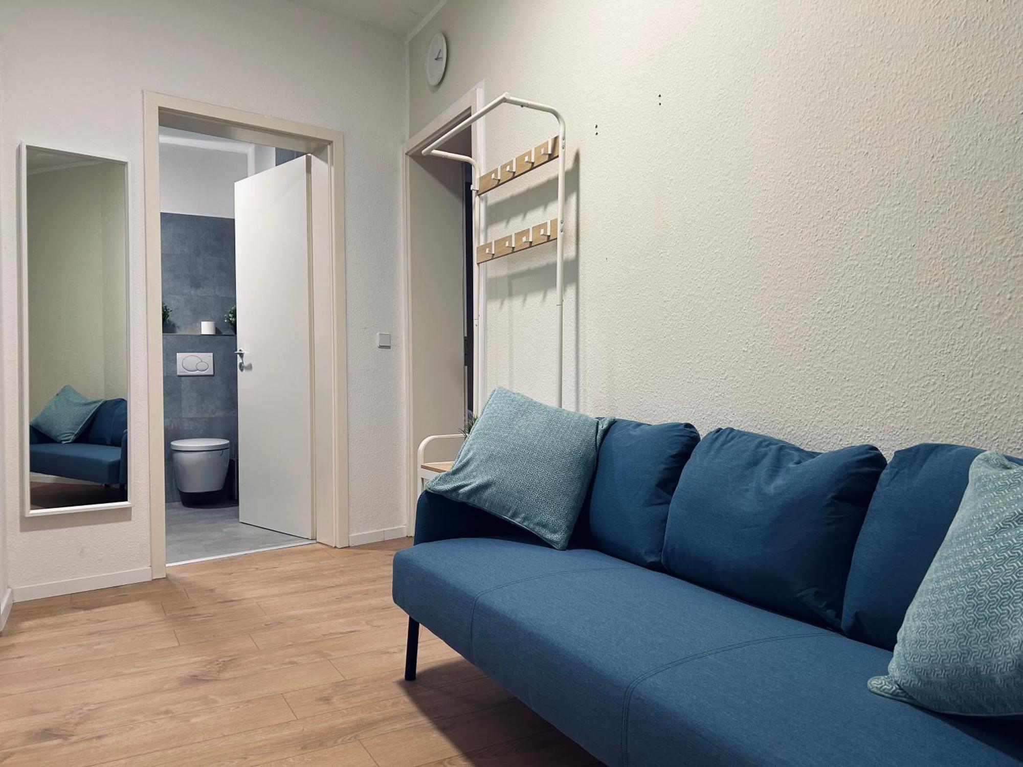 2 Schlafzimmer-Balkon-Kueche-Parkplatz-Designerbad Leipzig Exterior foto