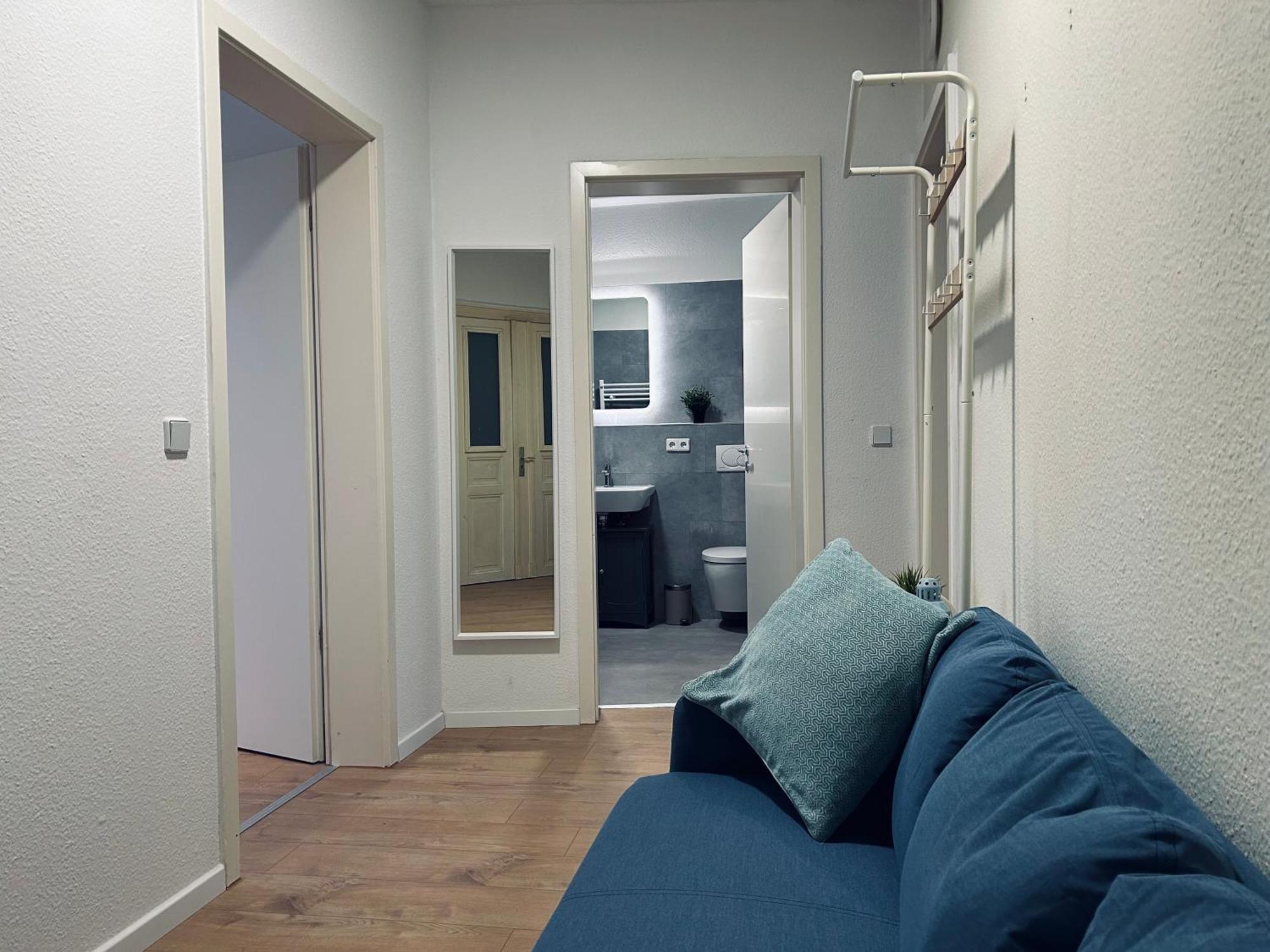 2 Schlafzimmer-Balkon-Kueche-Parkplatz-Designerbad Leipzig Exterior foto
